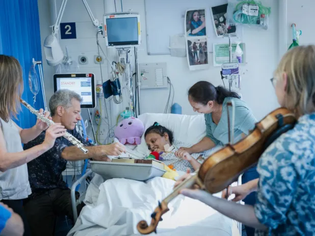 Melodies of Healing: humanising critical care through music