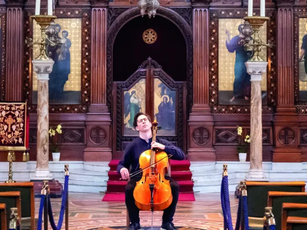 The Protecting Veil with Guy Johnston at St Sophia's Orthodox Cathedral