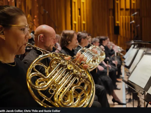 Featured video: Britten Sinfonia with Jacob Collier and Chris Thile, conducted by Suzie Collier