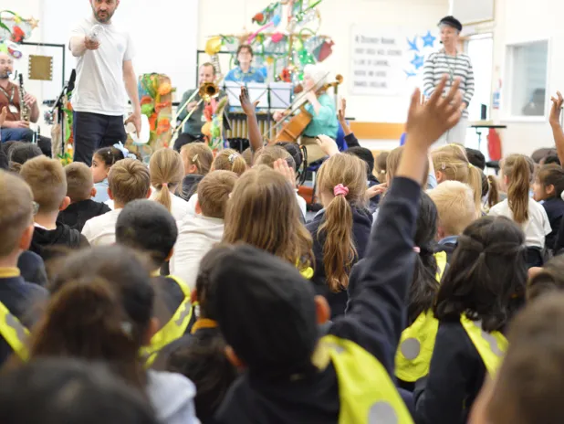 Schools' project performances at 33 primary schools and city celebration day