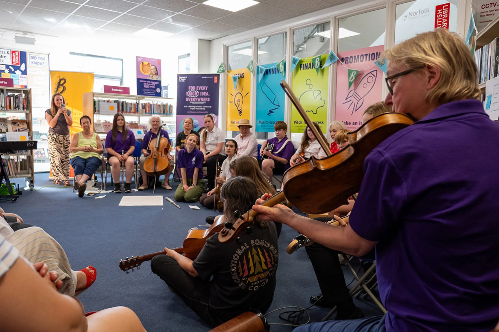 A week in the life of a Britten Sinfonia player: Bridget Carey